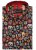 Kam Jeans 6040 Floral Skull Print Shirt Black - Ризи - мъжки ризи големи размери