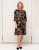 Scandinavian Caramel Flower Petals Dress Lavender and Orange - ДАМСКИ ДРЕХИ 40-66 - 
