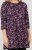 Scandinavian Caramel Flower Petals Tunic Purple - Тениски - 