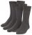Adamo Aaron Soft-socks Charcoal 3-pack - Бельо & Бански шорти - Мъжко бельо големи размери