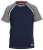 D555 Ashburn T-shirt Navy - Тениски - мъжки тениски големи размери