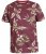 D555 Baxter T-shirt Wine-red - Тениски - мъжки тениски големи размери