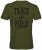 Motley Denim Coventry T-shirt Dark Khaki - Тениски - мъжки тениски големи размери