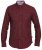 D555 Dawson Textured Shirt Dark Red - Ризи - мъжки ризи големи размери