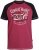 D555 Evans T-shirt Burgundy - Тениски - мъжки тениски големи размери