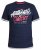 D555 Finn T-shirt Navy - Тениски - мъжки тениски големи размери