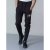 D555 Matt Fashion Sweatpants Black - Спортни панталони & Kъси панталони - мъжки спортни панталони големи размери