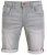 D555 Griffin Denim Shorts Grey - Шорти - мъжки къси панталони големи размери