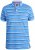 D555 Holmes Polo Blue - Поло тениски - мъжки тениски с яка големи размери