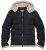 D555 Hudson Hooded Puffer Jacket Navy - Якета - мъжки якета големи размери