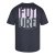 North Latitude T-Shirt With Back Print Черно - TALL T-shirts - Тениски за високи мъже