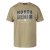 North Latitude T-Shirt Slub With Print Кафяво/бежово - Тениски - мъжки тениски големи размери