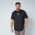 North Latitude T-Shirt With Print Черно - Тениски - мъжки тениски големи размери