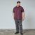 North Latitude Superflex Polo Aubergine - TALL Поло тениски - TALL поло тениски за високи мъже