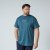 North Latitude T-Shirt With Print Синьо - Тениски - мъжки тениски големи размери