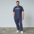 North Latitude Mountain T-Shirt V-Neck Нейви - TALL T-shirts - Тениски за високи мъже