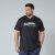 North Latitude Mountain T-Shirt V-Neck Черно - Тениски - мъжки тениски големи размери