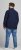 Jack & Jones Summer Shirt L/S Navy - Ризи - мъжки ризи големи размери