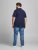 Jack & Jones Jersey Polo Navy - Поло тениски - мъжки тениски с яка големи размери