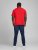 Jack & Jones Elogo T-Shirt True Red - Тениски - мъжки тениски големи размери
