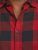 Jack & Jones Gingham Shirt L/S Brick Red - Ризи - мъжки ризи големи размери