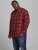 Jack & Jones Gingham Shirt L/S Brick Red - Ризи - мъжки ризи големи размери