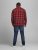 Jack & Jones Gingham Shirt L/S Brick Red - Ризи - мъжки ризи големи размери