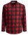 Jack & Jones Gingham Shirt L/S Brick Red - Ризи - мъжки ризи големи размери