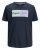 Jack & Jones Joshua T-shirt Navy - Тениски - мъжки тениски големи размери