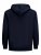 Jack & Jones Califlomax Sweat Hood Navy blazer - Суичъри & cуичъри с качулка - мъжки суичъри големи размери