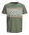 Jack & Jones Sunnys Tee Sea Spray - Тениски - мъжки тениски големи размери