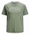 Jack & Jones Preston T-Shirt Sea Spray - Тениски - мъжки тениски големи размери