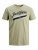 Jack & Jones JJELOGO TEE Light Green - Тениски - мъжки тениски големи размери