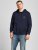 Jack & Jones JJESHARK SWEAT Hoodie Navy - Суичъри & cуичъри с качулка - мъжки суичъри големи размери