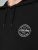 Jack & Jones JJESHARK SWEAT Hoodie Black - Суичъри & cуичъри с качулка - мъжки суичъри големи размери