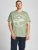 Jack & Jones JJERAFA TEE Light Green - Тениски - мъжки тениски големи размери