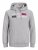 Jack & Jones CORP LOGO Hoodie Light Gray - Суичъри & cуичъри с качулка - мъжки суичъри големи размери