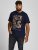Jack & Jones JCOSTREET TEE Navy - Тениски - мъжки тениски големи размери