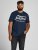 Jack & Jones JPRBLUBOOSTER TEE Navy - Тениски - мъжки тениски големи размери