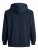 Jack & Jones JPRBLUBOOSTER SWEAT Hoodie Navy - Суичъри & cуичъри с качулка - мъжки суичъри големи размери