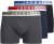 Jack & Jones JACKARIM Trunks 3-Pack Red - Бельо & Бански шорти - Мъжко бельо големи размери