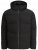 Jack & Jones Global Puffer Jacket Black - Якета - мъжки якета големи размери