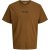 Jack & Jones Miko Crew Neck T-Shirt Monks Robe - Тениски - мъжки тениски големи размери