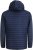 Jack & Jones MULTI QUILTED SET-IN Sleeves Jacket Navy Blazer - Якета - мъжки якета големи размери