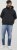 Jack & Jones BRADLEY Hoodie Black - Суичъри & cуичъри с качулка - мъжки суичъри големи размери