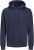 Jack & Jones BRADLEY Hoodie Navy Blazer - Суичъри & cуичъри с качулка - мъжки суичъри големи размери