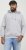 Jack & Jones BRADLEY Hoodie Light Grey Melange - Суичъри & cуичъри с качулка - мъжки суичъри големи размери