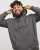 Jack & Jones BRADLEY Hoodie Grey - Суичъри & cуичъри с качулка - мъжки суичъри големи размери