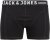 Jack & Jones SENSE Trunks 3-Pack Black - Бельо & Бански шорти - Мъжко бельо големи размери