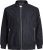 Jack & Jones ROCKY Faux Suede Bomber Jacket Jet Black - Якета - мъжки якета големи размери